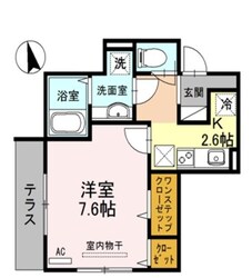 アヴァンセ新都心の物件間取画像